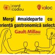 Parteneriat între Gault&Millau și platforma ialoc pentru sprijinirea gastronomiei din România